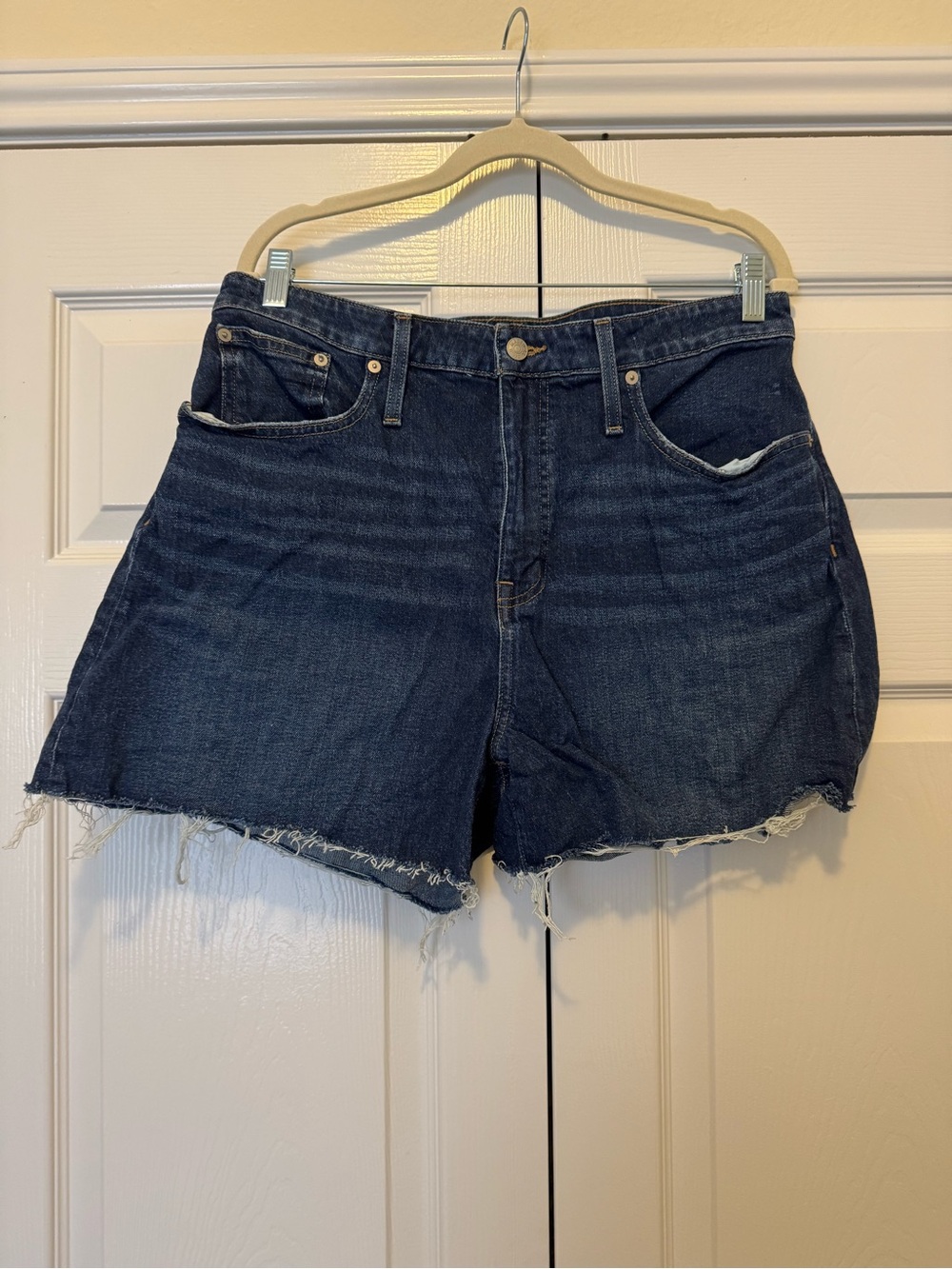 Madewell Curvy High Rise Denim Shorts